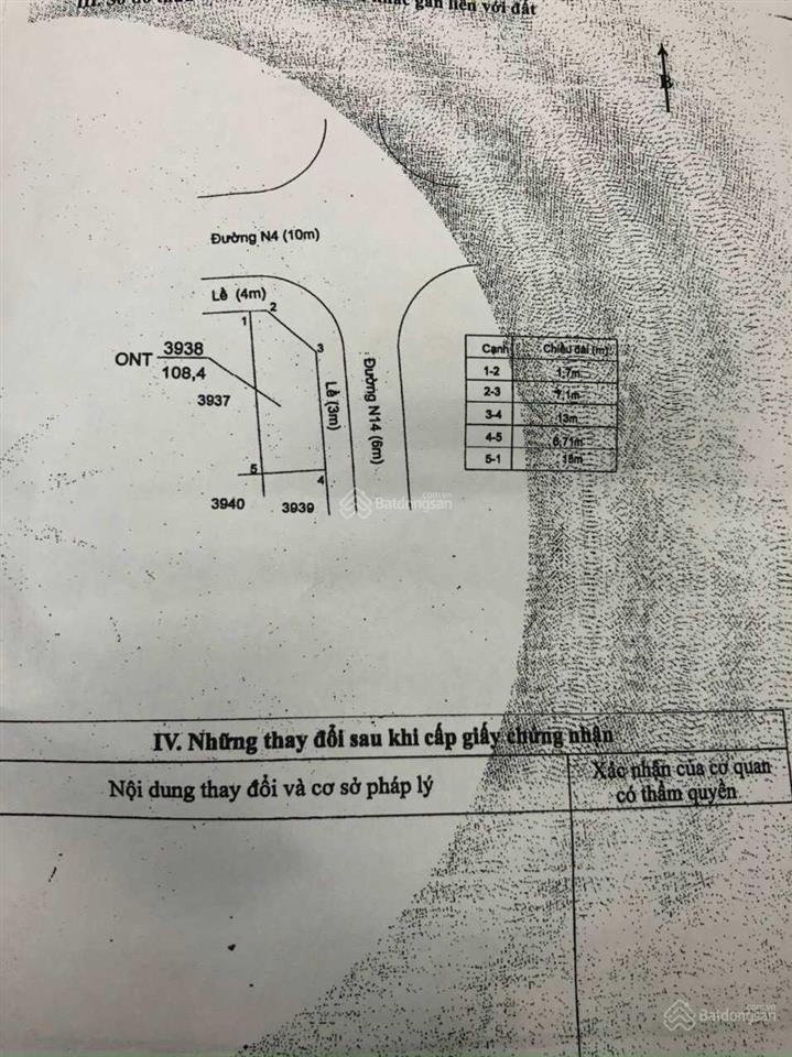 Chính chủ bán lô góc 2tỷ900/108m2 tđc đặng huỳnh  tân kim  cần giuộc, đường 7m