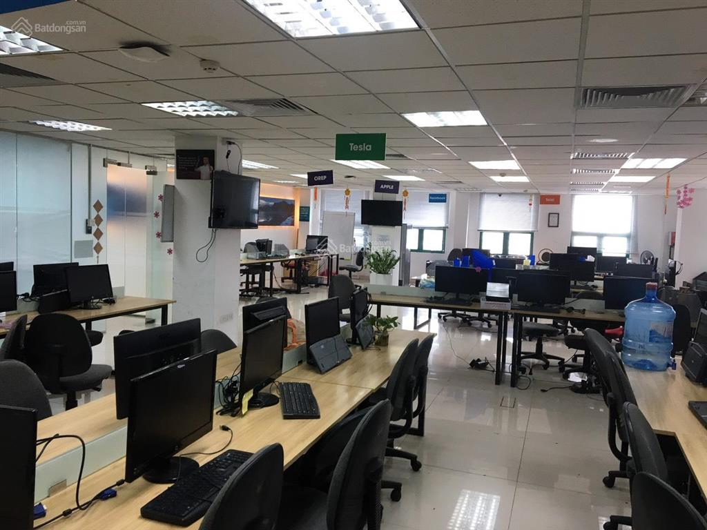 Cho thuê vp tòa ttc  duy tân dt tổng diện tích 1000m2, hỗ trợ chia nhỏ theo nhu cầu
