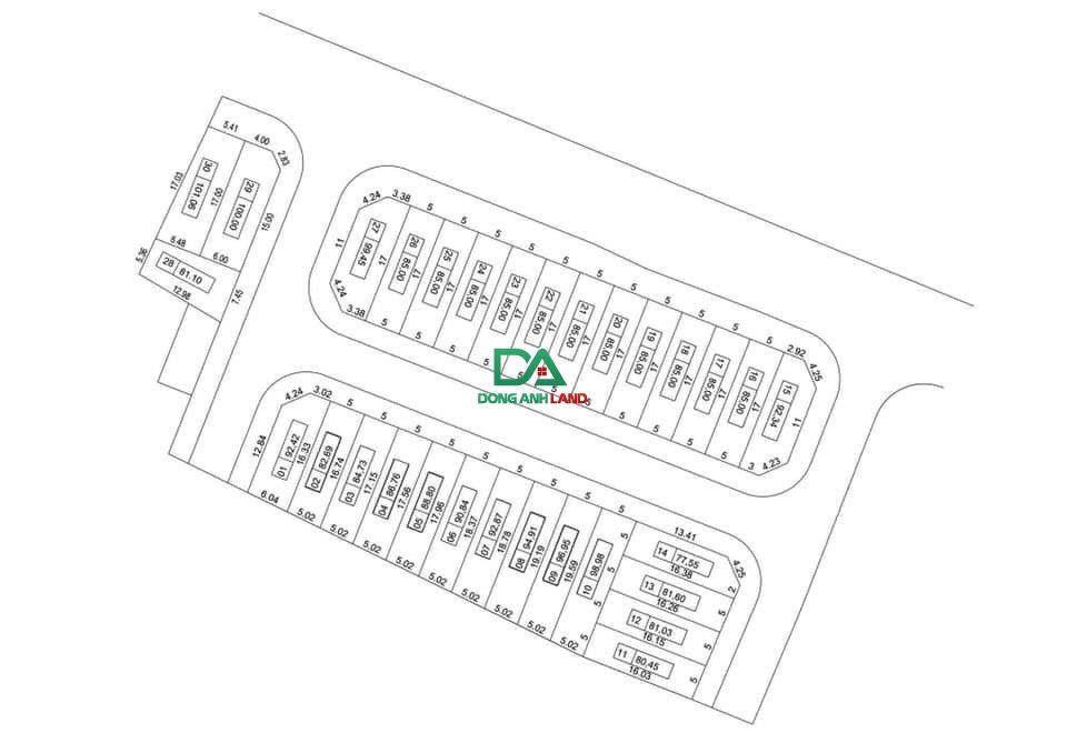 Bán đất đấu giá x4 xóm thôn Đầm xã Vân Nội Đông Anh Hà Nội