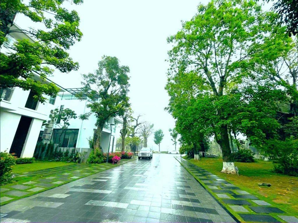 Bán biệt thự đảo Ecopark Văn Giang Hưng Yên, diện tích đất 300m² nhà đẹp hoàn thiện mặt ngoài.