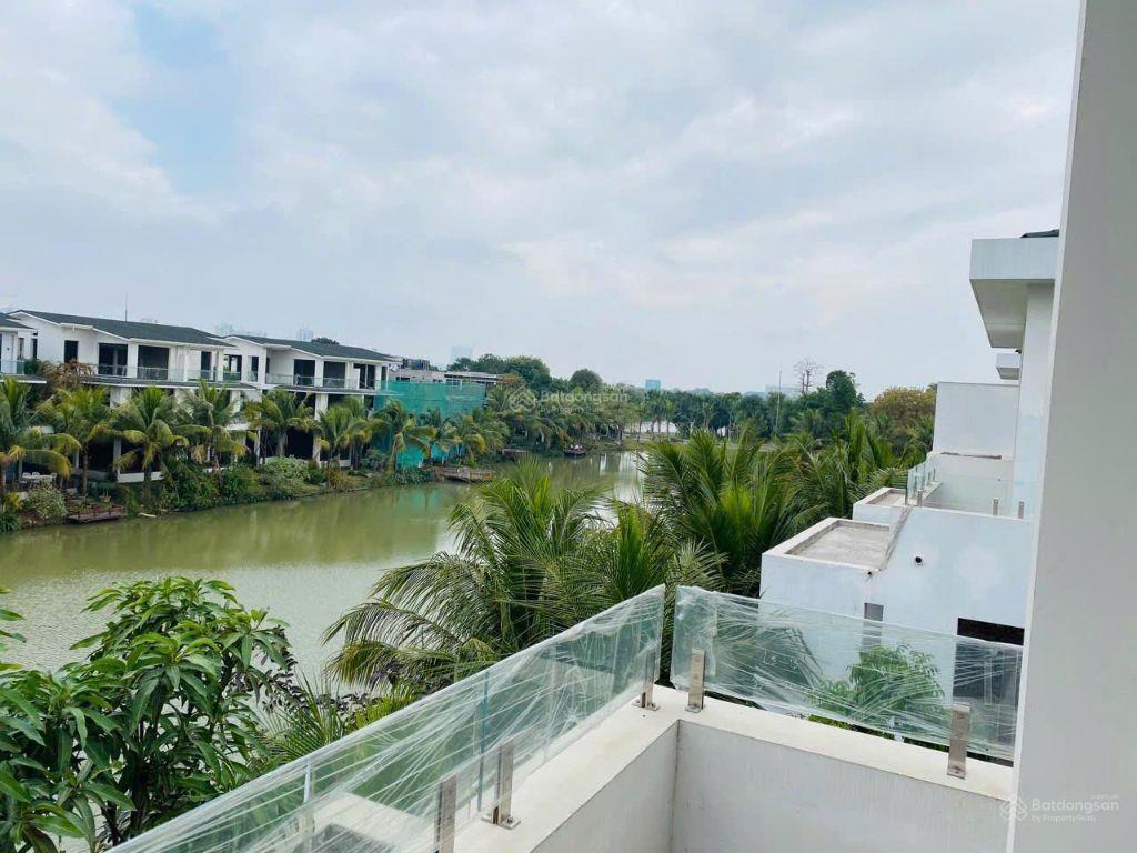 Bán biệt thự đảo Ecopark Văn Giang Hưng Yên, diện tích đất 300m² nhà đẹp hoàn thiện mặt ngoài.
