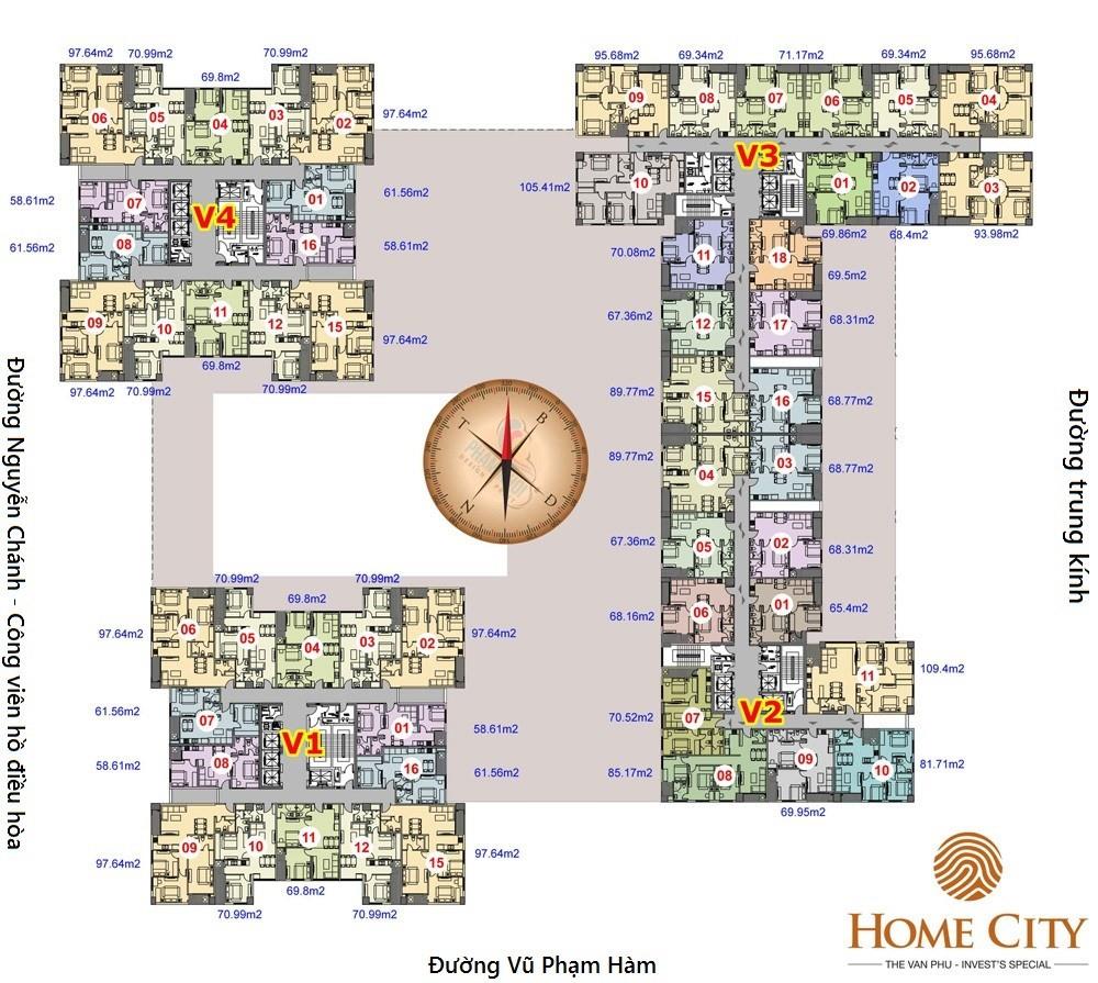 Home City - Trung Kính Complex