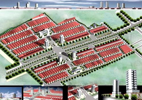 Khu nhà phố thương mại 24h