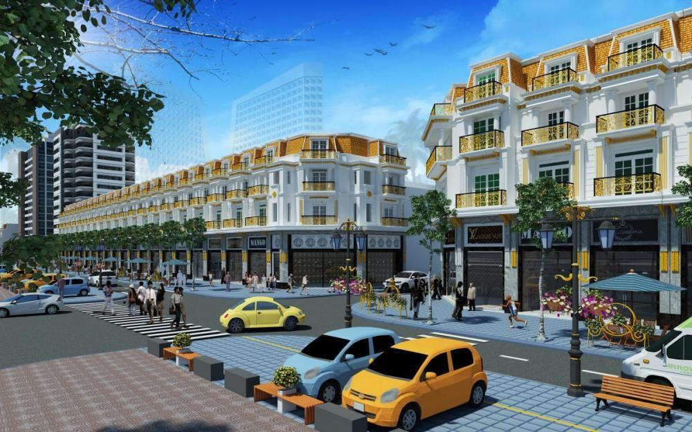 Khu nhà phố thương mại 24h