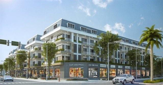 Khu nhà phố thương mại 24h