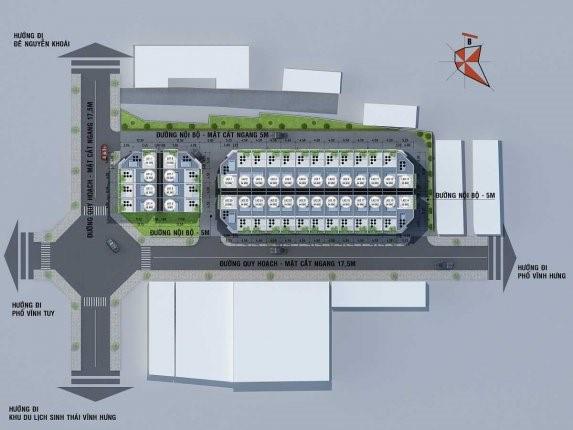 Nhà phố liền kề 124 Vĩnh Tuy