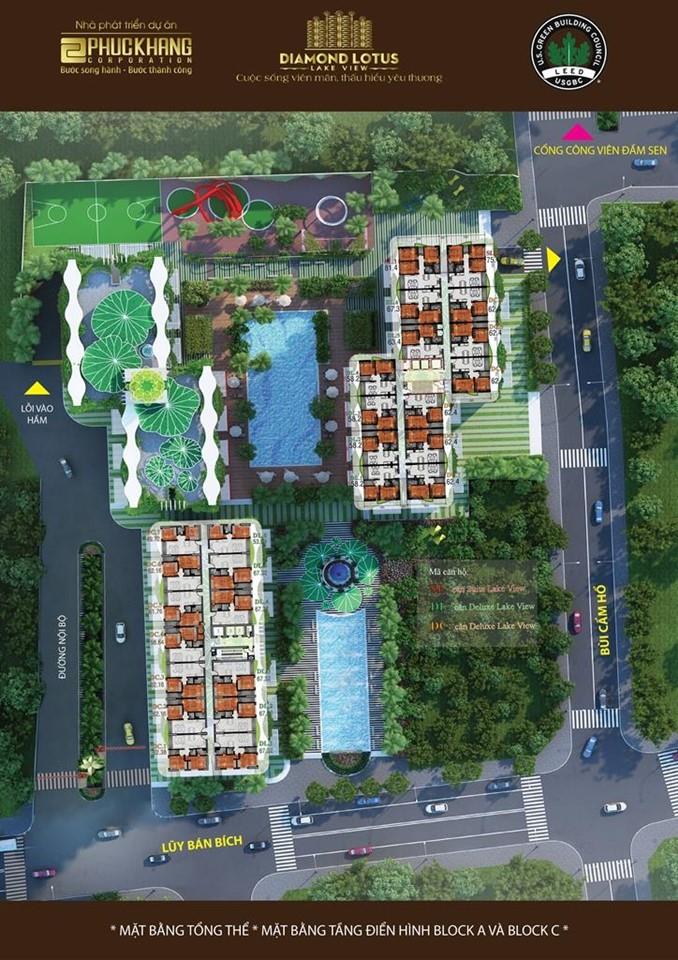 Diamond Lotus Lake View
