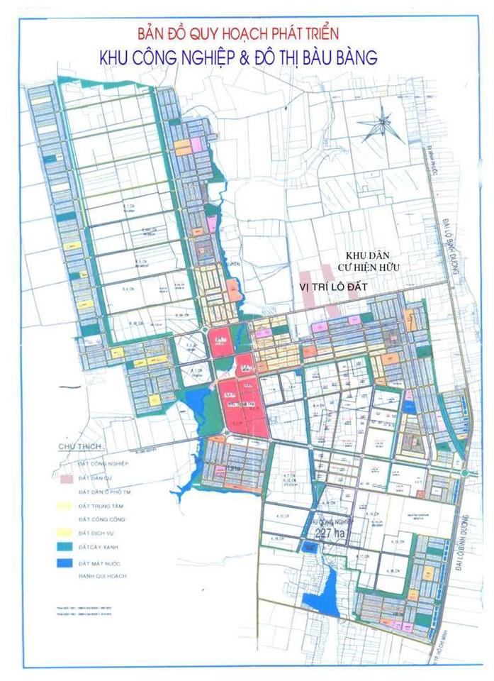 KĐT dịch vụ Bàu Bàng