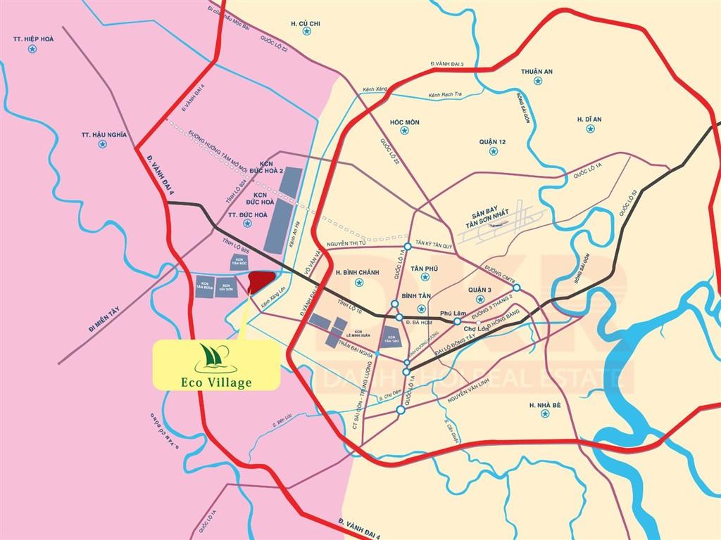 Vị trí của Làng sinh thái du lịch – Eco Village | ảnh 1