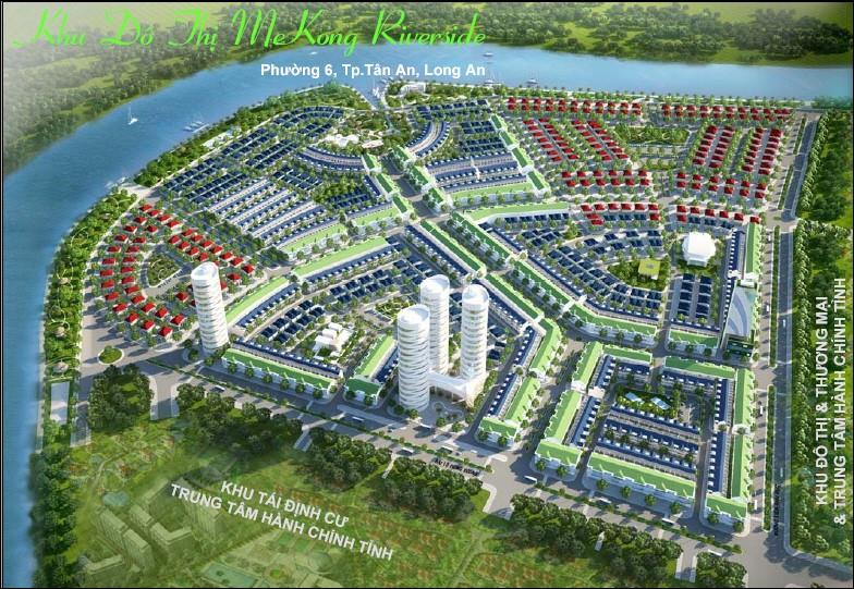 Khu đô thị ven sông Vàm Cỏ