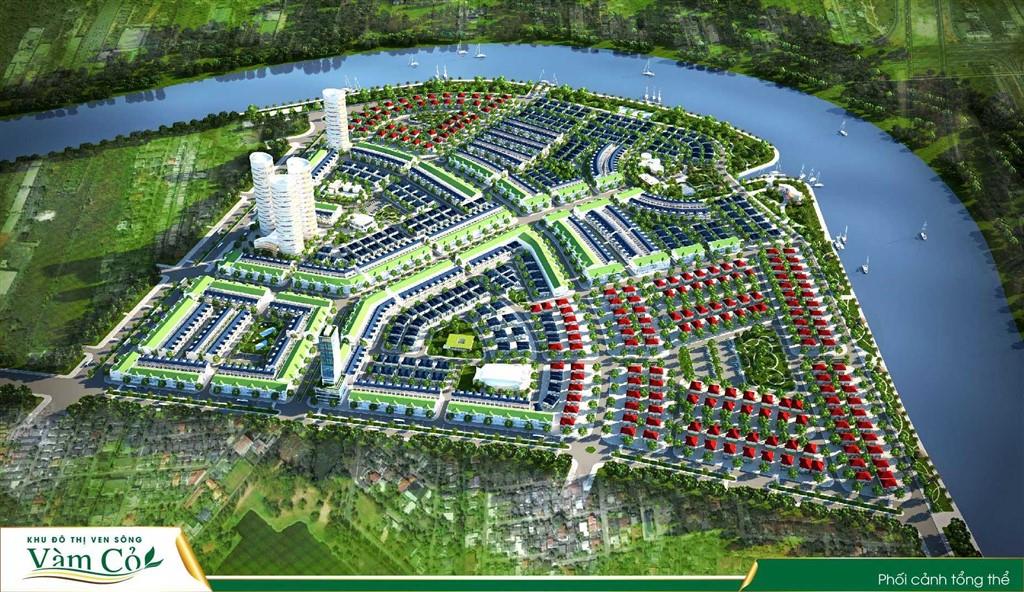 Khu đô thị ven sông Vàm Cỏ