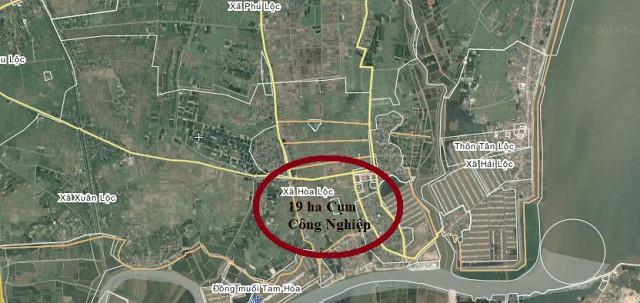 Cụm công nghiệp cảng cá Hòa Lộc