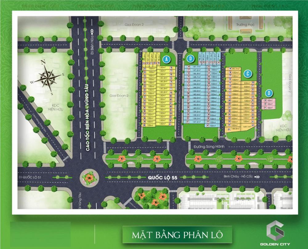 Golden City Long Điền