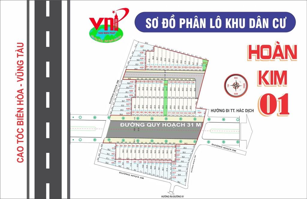 Khu dân cư Hoàn Kim 01