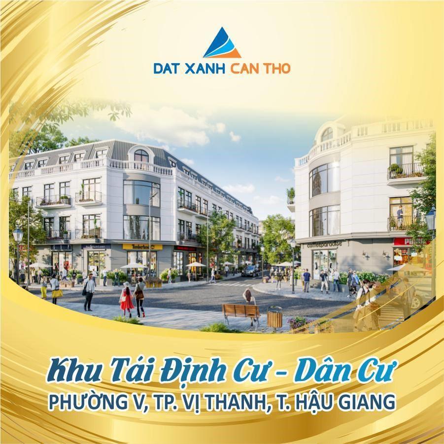 Khu tái định cư - dân cư Phường V