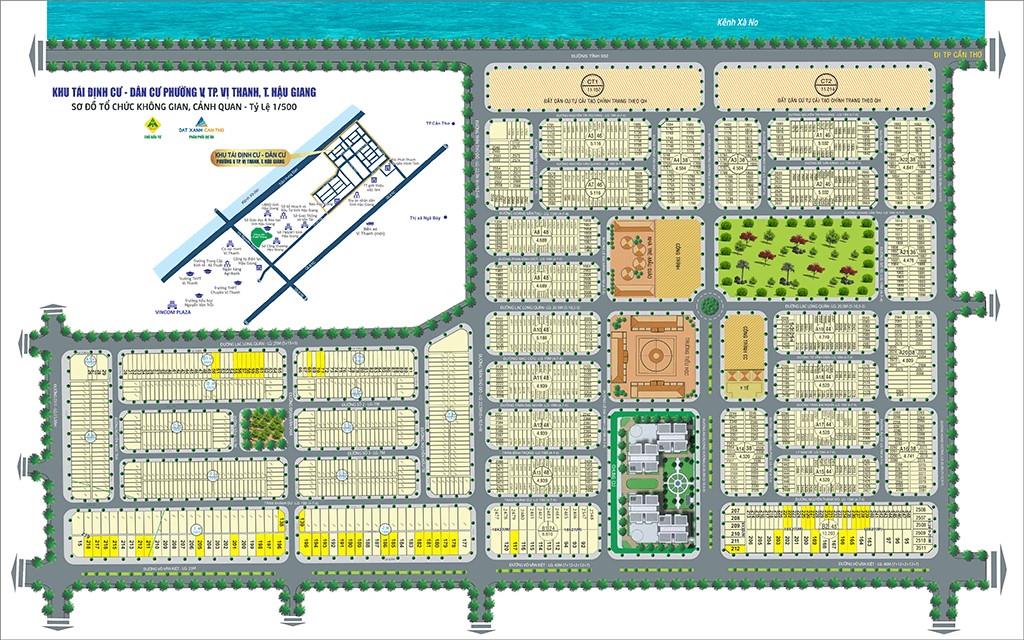 Khu tái định cư - dân cư Phường V