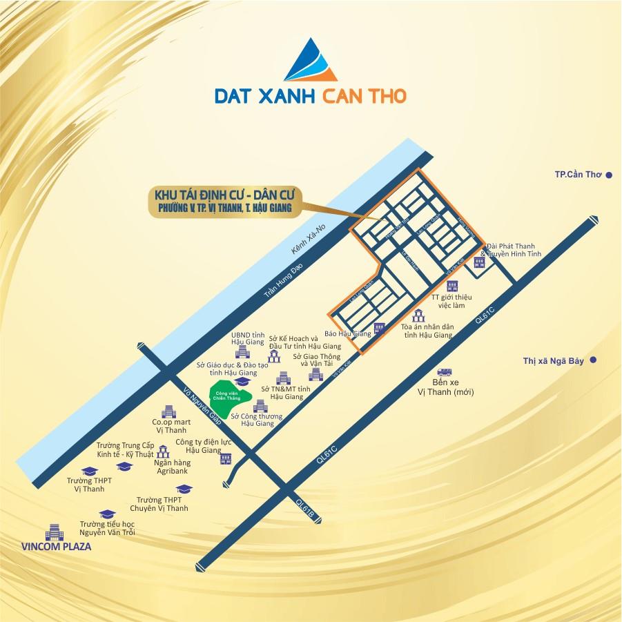 Khu tái định cư - dân cư Phường V