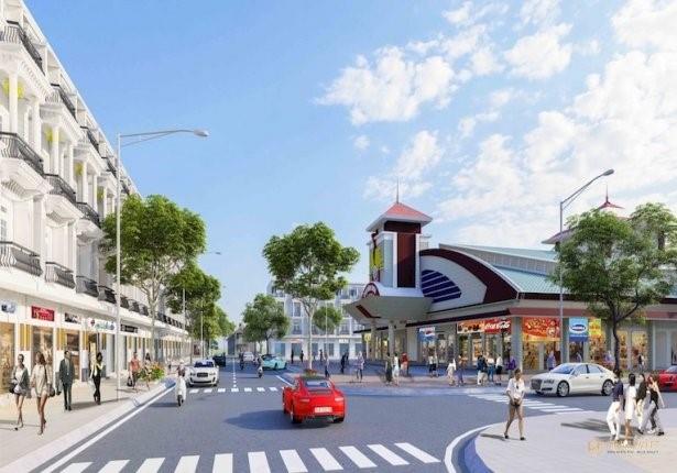 Khu Chợ và Nhà phố liên kế TX. Bình Minh