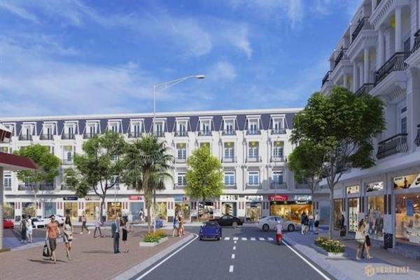 Khu Chợ và Nhà phố liên kế TX. Bình Minh