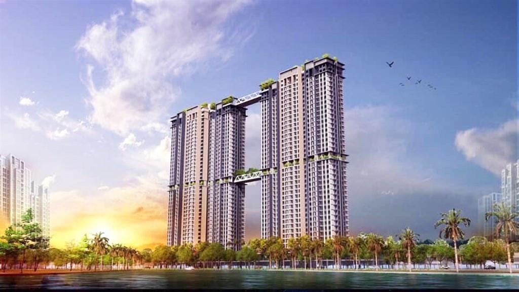 Phối cảnh tổng thể dự án Chung cư Sky Oasis tại Khu đô thị Ecopark