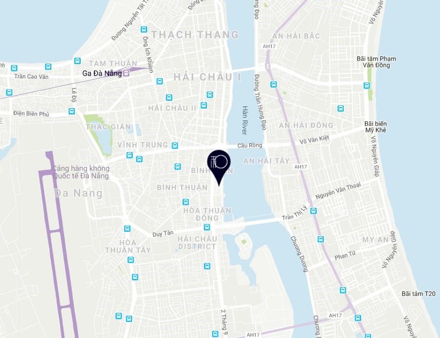 Vị trí dự án Căn hộ Nagomi Waterfront Tower trên bản đồ