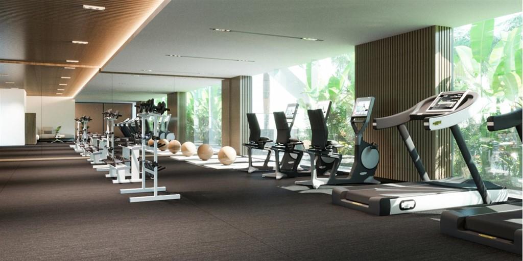 Phòng tập gym tại Căn hộ Nagomi Waterfront Tower