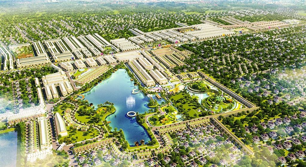 Phối cảnh tổng thể dự án Hamilton Garden