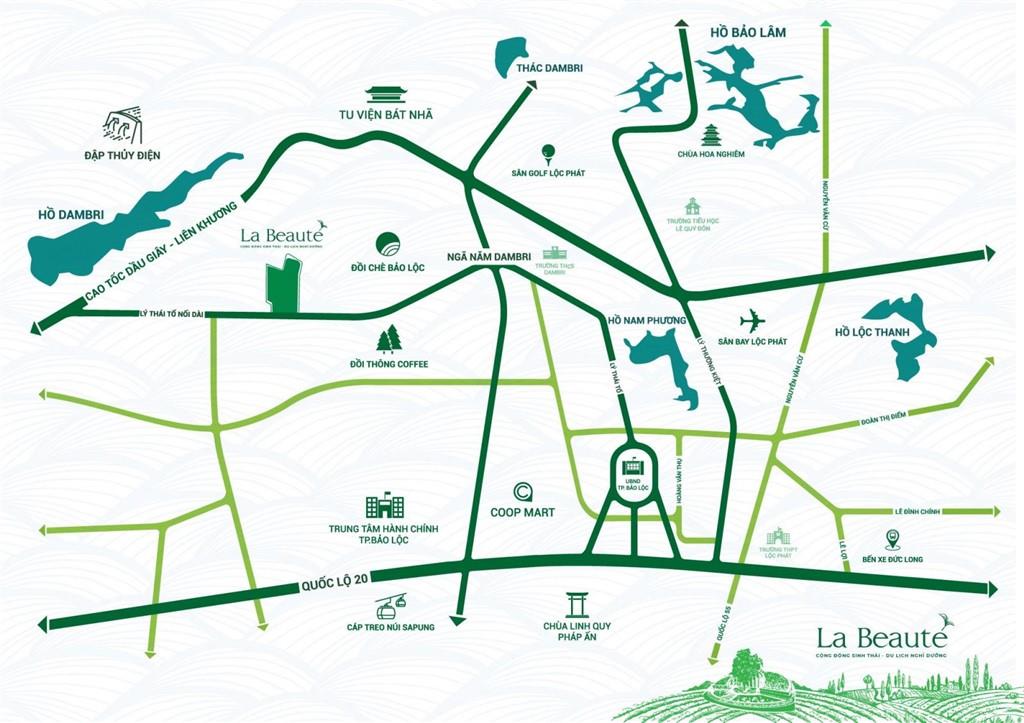 Vị trí dự án La Beaute