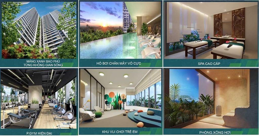 Hệ thống tiện ích nội khu tại Opal Cityview