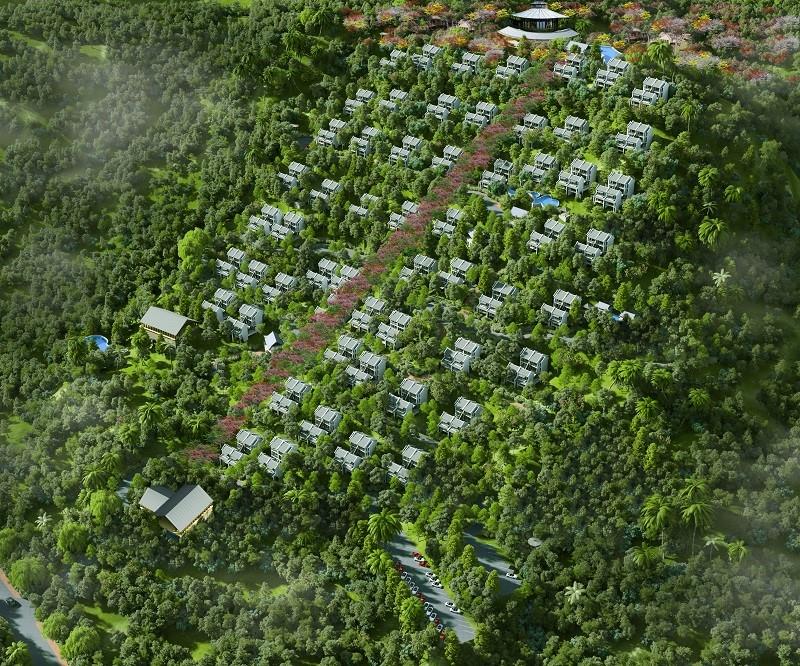 Phối cảnh tổng thể dự án Sky Hills