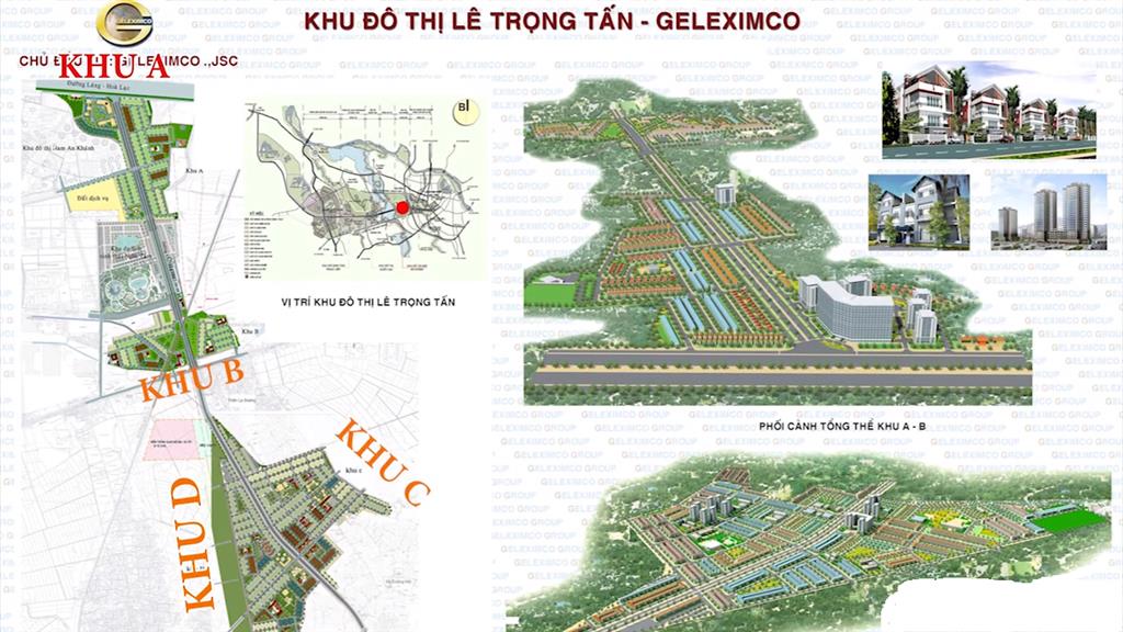 Khu A - Geleximco Lê Trọng Tấn