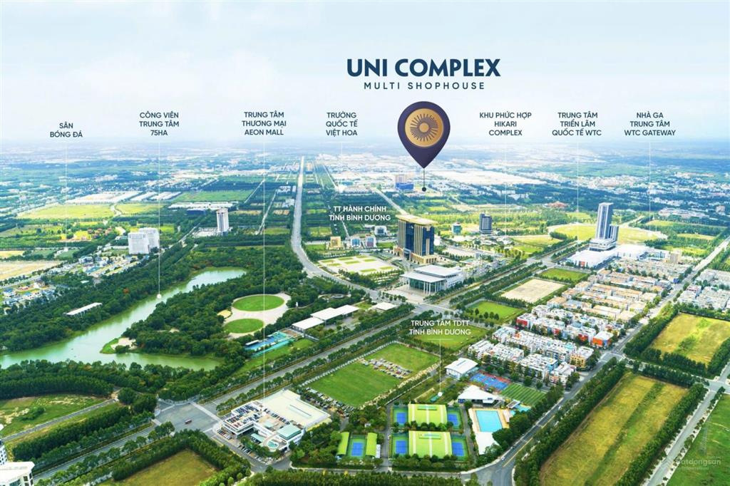 Phố Thương mại Uni Complex Bình Dương - Uni Town