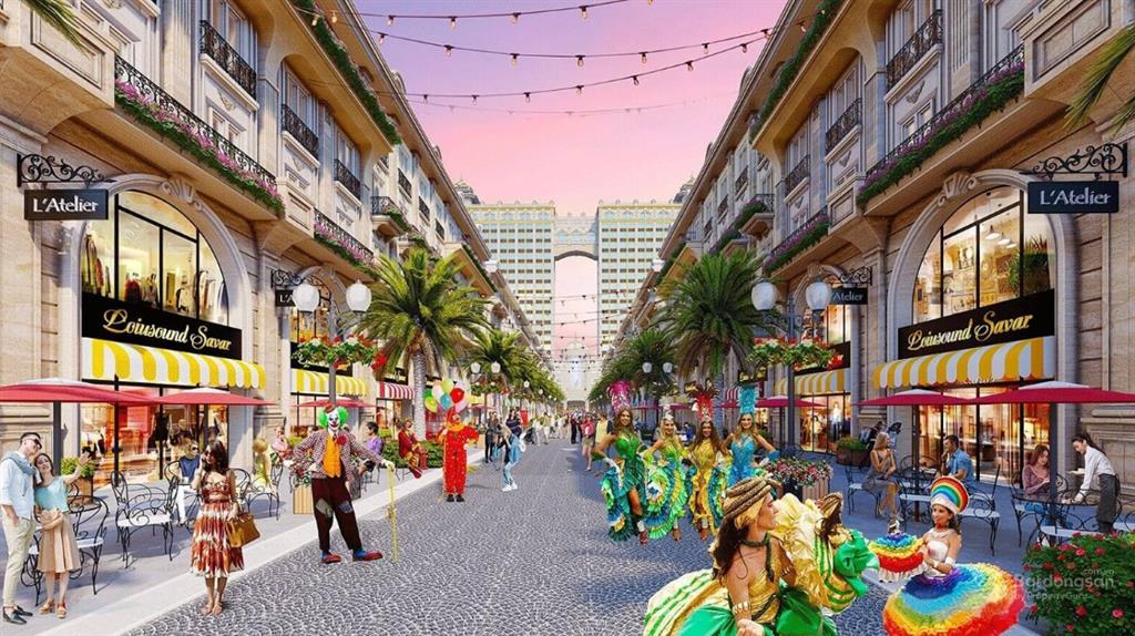 Phố thương mại Royal -  Vạn Phúc City