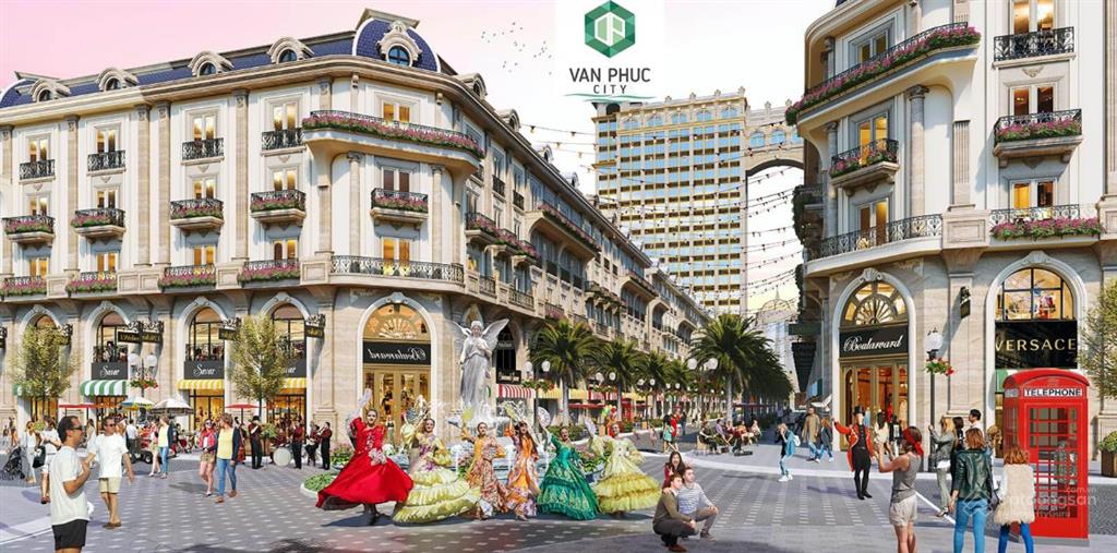 Phố thương mại Royal -  Vạn Phúc City