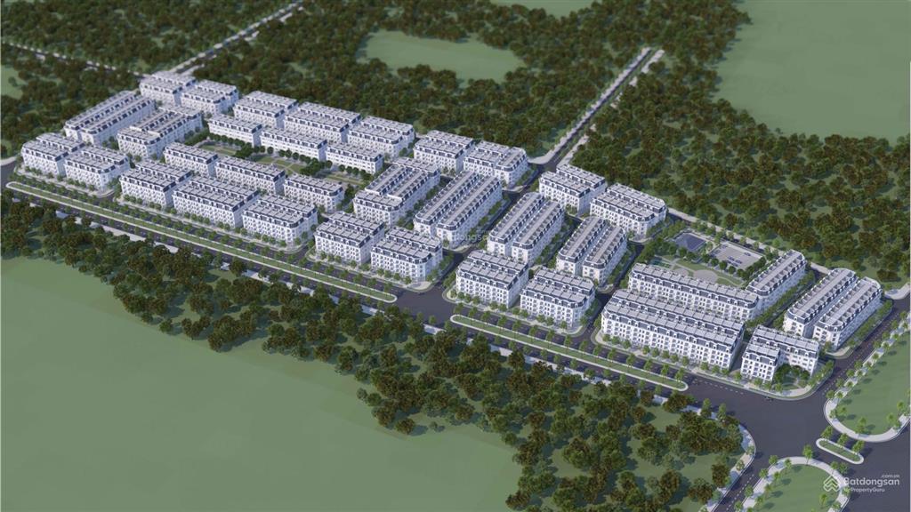 Khu nhà ở phía Đông cụm công trình phòng cháy chữa